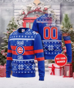 Custom Chicago Cubs Ugly Sweater