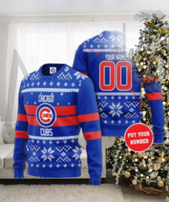 Custom Chicago Cubs Ugly Sweater