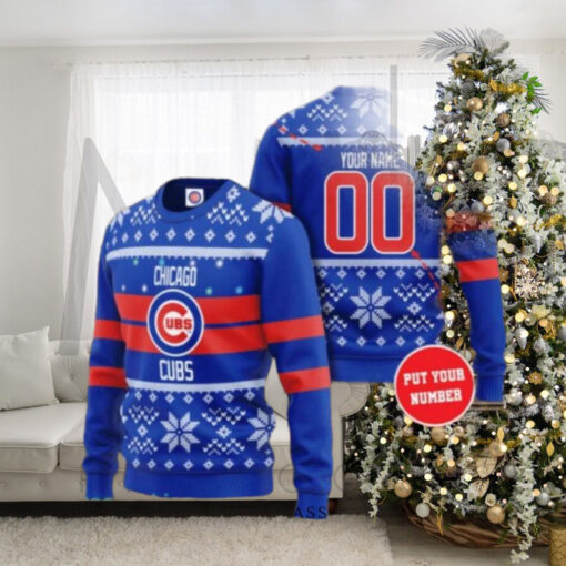 Custom Chicago Cubs Ugly Sweater