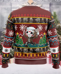 Cute Jason Friday The 13th Ugly Christmas Sweater