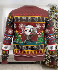 Cute Jason Friday The 13th Ugly Christmas Sweater