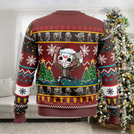 Cute Jason Friday The 13th Ugly Christmas Sweater