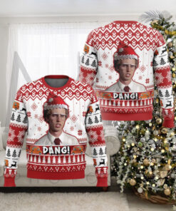 Dang Napoleon Dynamite Ugly Christmas Sweater Holiday Gift Ugly Christmas Sweater