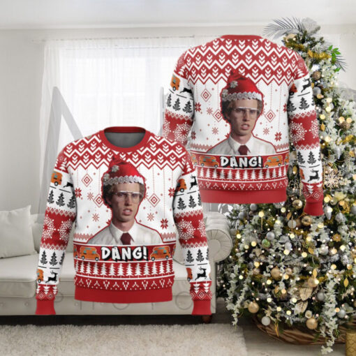 Dang Napoleon Dynamite Ugly Christmas Sweater Holiday Gift Ugly Christmas Sweater