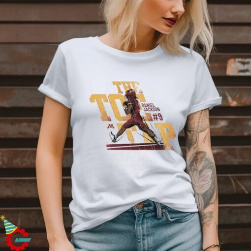 Daniel Jackson #9 Minnesota football player caricature shirt