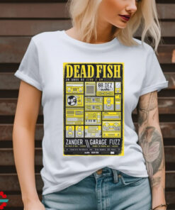 Dead Fish Audio Club In São Paulo Brazil Dec 8 2024 Tour T shirt