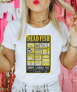 Dead Fish Audio Club In São Paulo Brazil Dec 8 2024 Tour T shirt