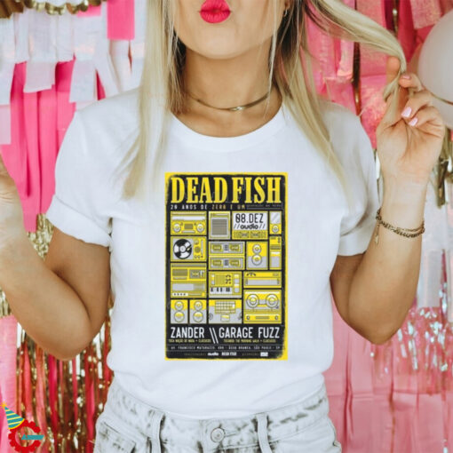 Dead Fish Audio Club In São Paulo Brazil Dec 8 2024 Tour T shirt