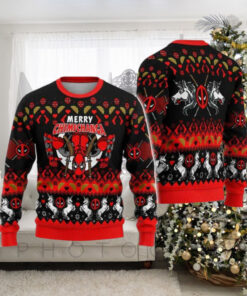 Deadpool Merry Chimichanga Ugly Christmas Sweater