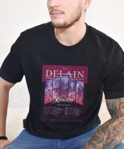 Delain North American Headline Tour 2025 With Xandria Shirt