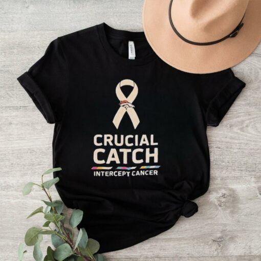 Denver Broncos NFL Crucial Catch Intercept Cancer 2024 t shirt