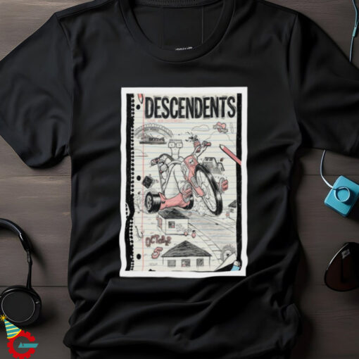 Descendents october 5 2024 saint rocke hermosa beach ca tour poster T shirt