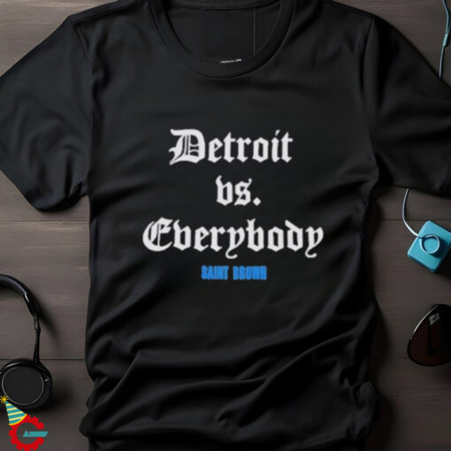 Detroit Lions Vs Cherybody Saint Brown T Shirt