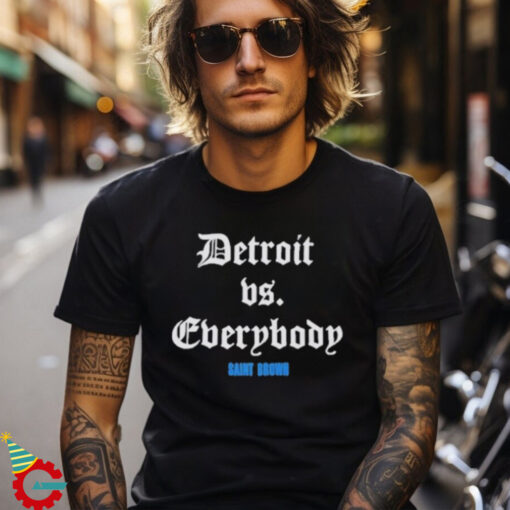 Detroit Lions Vs Cherybody Saint Brown T Shirt