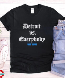 Detroit Lions Vs Cherybody Saint Brown T Shirt