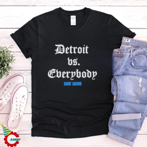 Detroit Lions Vs Cherybody Saint Brown T Shirt