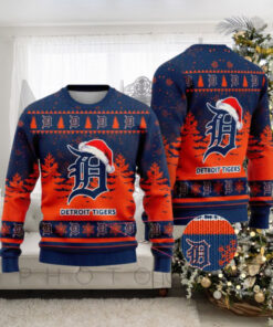 Detroit Tigers Christmas Holiday 2024 Sweater