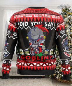 Did You Say Goblin Goblin Slayer Ugly Christmas Sweater