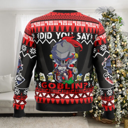 Did You Say Goblin Goblin Slayer Ugly Christmas Sweater