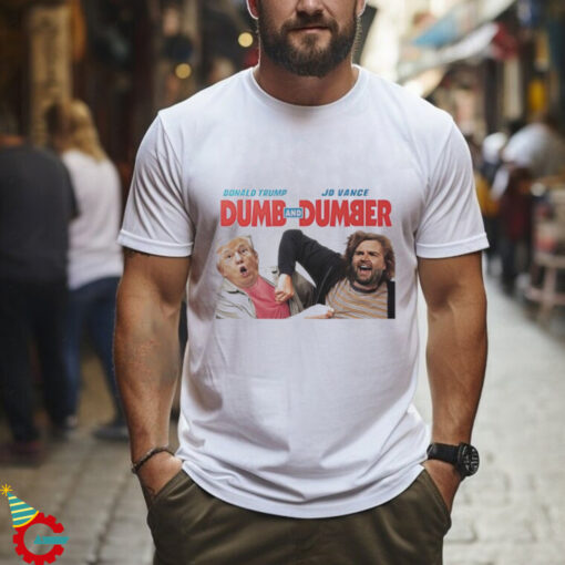 Donald Trump JD Vance Dumb And Dumber T shirt