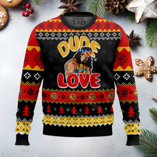 Dude Love Mick Foley Ugly Sweater