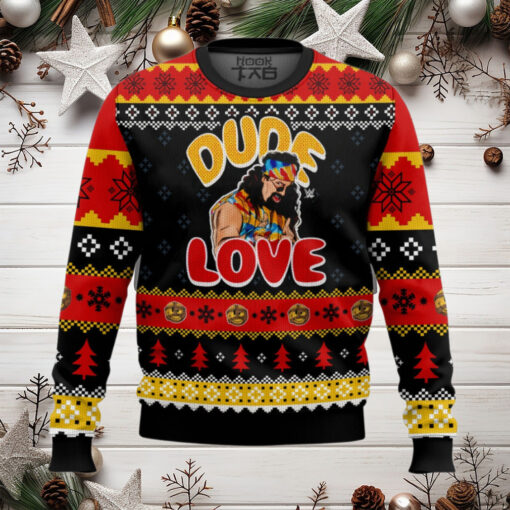 Dude Love Mick Foley Ugly Sweater