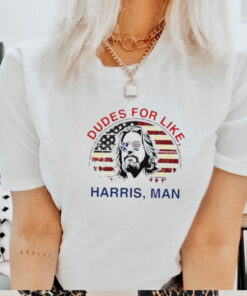 Dues for like Harris man American flag new shirt