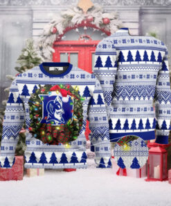 Duke Blue Devils Basketball NCAA Ugly Christmas Sweater