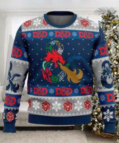 Dungeons and Dragons Ugly Christmas Sweater