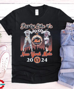 Dwight Gooden Francisco Lindor Party Like It’s 1986 New York Mets 2024 Shirt