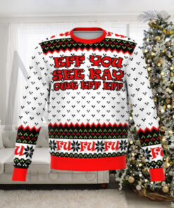 EFF YOU UGLY christmas sweater