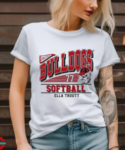 Ella Troutt #77 Georgia Bulldogs softball shirt