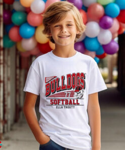 Ella Troutt #77 Georgia Bulldogs softball shirt