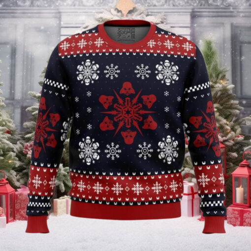 Empire Snowflakes Star Wars Ugly Christmas Sweater