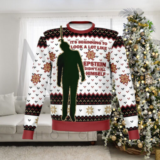 Epstein Didn’t Ugly Christmas Sweater