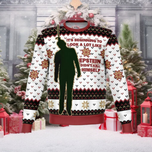 Epstein Didn’t Ugly Christmas Sweater