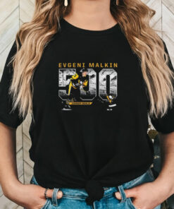 Evgeni Malkin Pittsburgh Penguins 500 Goals shirt