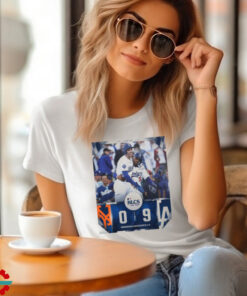 Final New York Mets 0 – 9 Los Angeles Dodgers MLB 2024 NLCS Poster t shirt