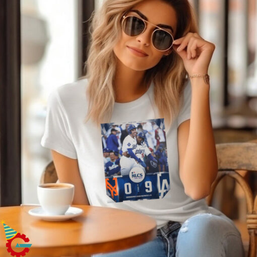 Final New York Mets 0 – 9 Los Angeles Dodgers MLB 2024 NLCS Poster t shirt