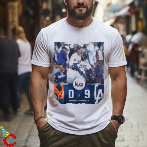 Final New York Mets 0 – 9 Los Angeles Dodgers MLB 2024 NLCS Poster t shirt