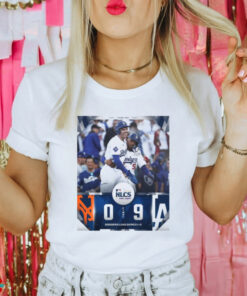 Final New York Mets 0 – 9 Los Angeles Dodgers MLB 2024 NLCS Poster t shirt