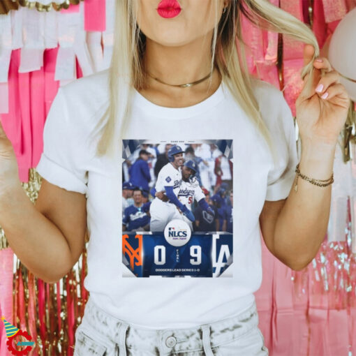 Final New York Mets 0 – 9 Los Angeles Dodgers MLB 2024 NLCS Poster t shirt