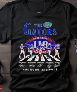 Florida Gators Abbey Road 118 Years Of The Gators 1906 2024 Thank You For The Memories shirt