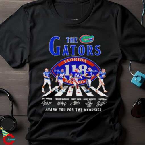 Florida Gators Abbey Road 118 Years Of The Gators 1906 2024 Thank You For The Memories shirt