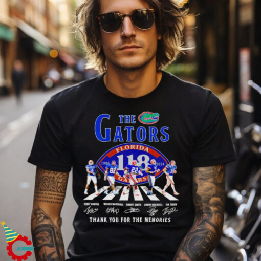 Florida Gators Abbey Road 118 Years Of The Gators 1906 2024 Thank You For The Memories shirt