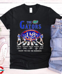 Florida Gators Abbey Road 118 Years Of The Gators 1906 2024 Thank You For The Memories shirt