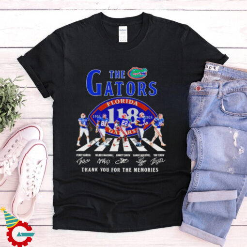 Florida Gators Abbey Road 118 Years Of The Gators 1906 2024 Thank You For The Memories shirt