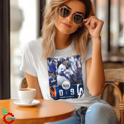 Game 1 Los Angeles Dodge 9 0 New York Mets MLB 2024 NLCS Final Score t shirt