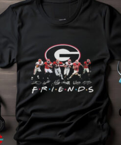 Georgia Bulldogs Friends Of The Dawgs 2024 Signatures 2024 Shirt