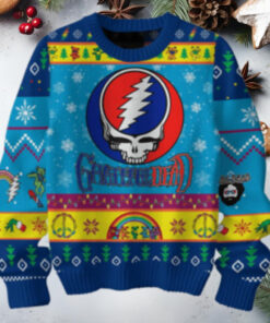 Grateful Dead Band Merry Christmas 2024 Ugly Sweater